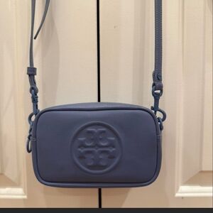 Tory Burch Slate Blue Crossbody Bag